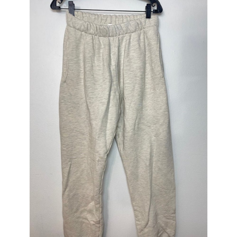 NEW MADHAPPY FLEECE GREY SWEATPANTS SZ LARGE L